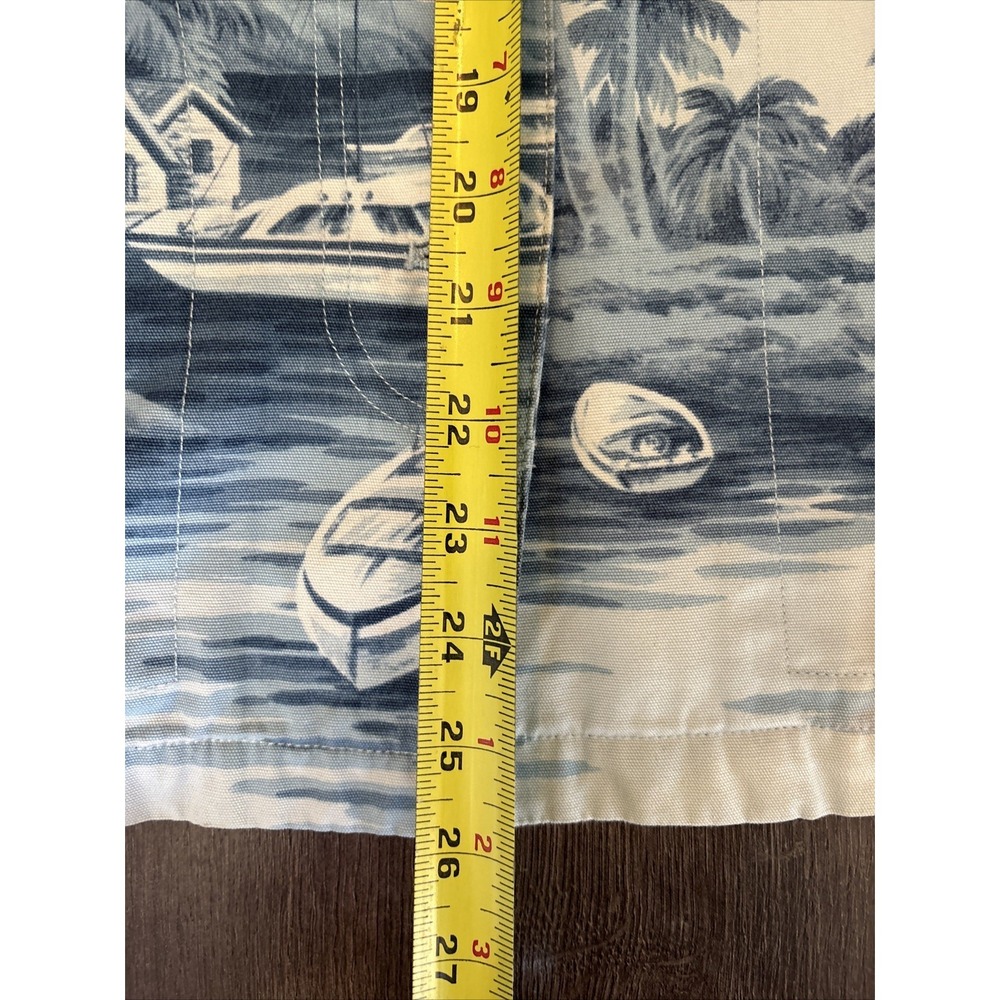 Vintage Ralph Lauren Naval Supply AOP Chore Coat Barn Jacket Nautical Tropical L - Picture 13 of 16